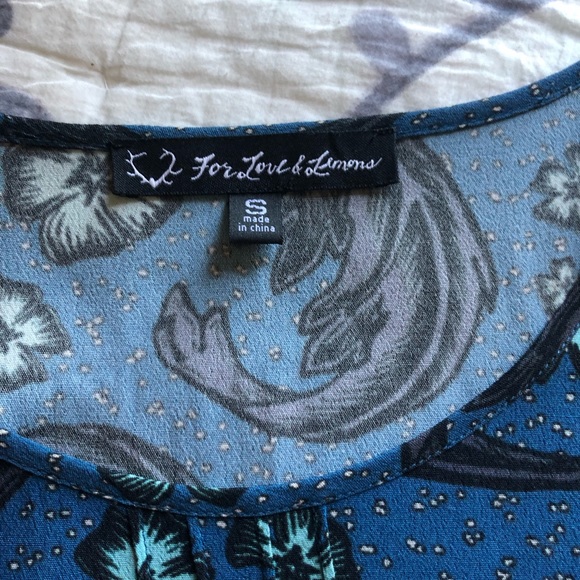 For Love and Lemons Mini Dress/boho - Picture 3 of 11